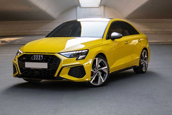 Audi S3 Yellow